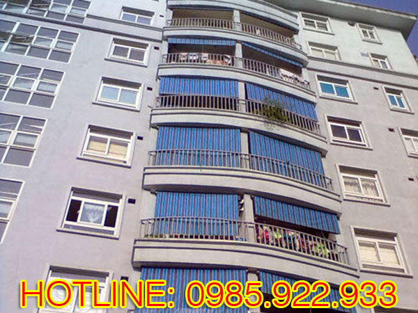 Mẫu bạt che chung cư Tân Tiến 09