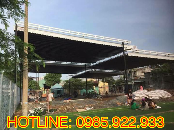 Mẫu mái xếp giá rẻ chất lượng cao Tân Tiến 07