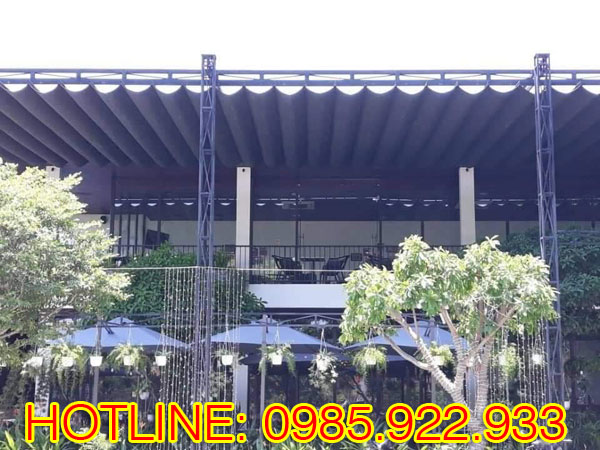 Mẫu mái xếp Tân Tiến HCM 08