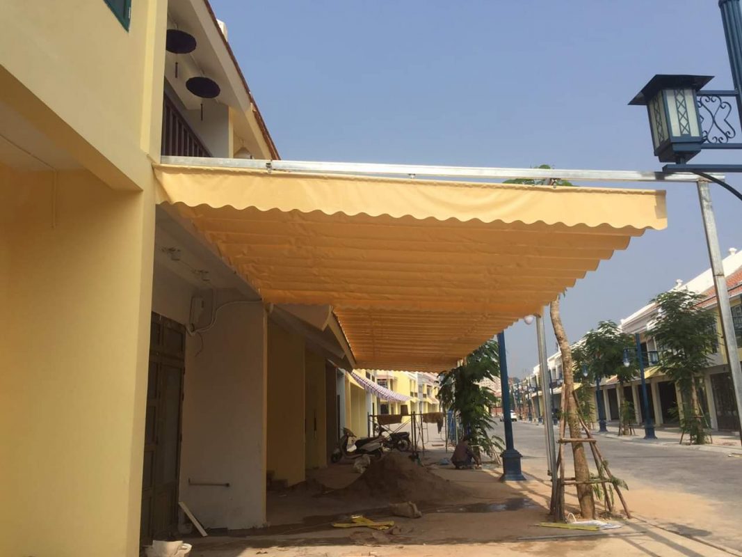 Mái xếp Bình Dương gắn hiên nhà