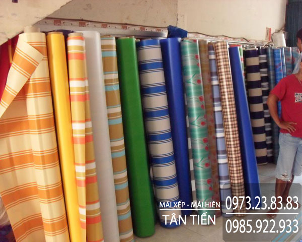 Bạt chống thấm ngoài trời với màu sắc phong phú