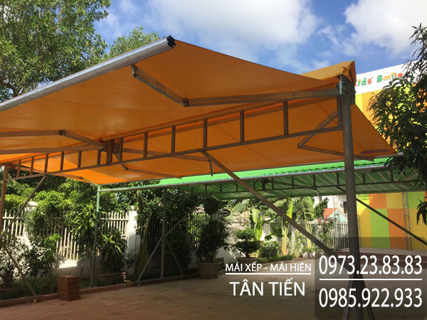 Top 6 mái hiên di động đẹp từ nhà phân phối Tân Tiến